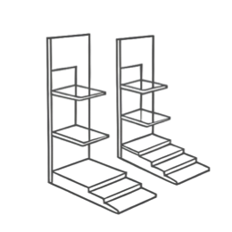  Retail acrylic display 